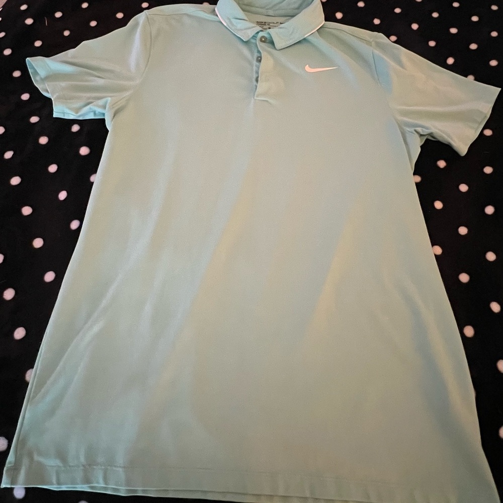Nike Men's Aqua Polo Shirt
